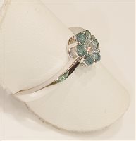 Anello Vidali Gioielli Donna in Oro bianco Zircone ANOR-53-34 - ANOR-53-34